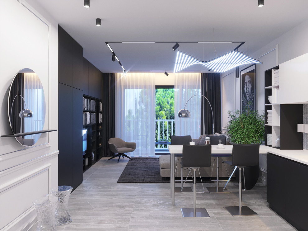 квартира 35 кв.м *Monochrome*