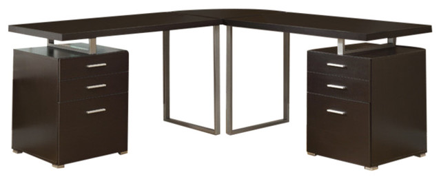 L Shaped Corner Computer Desk Contemporary Desks And Hutches Computer Desk L Shaped Corner Cappuccino
