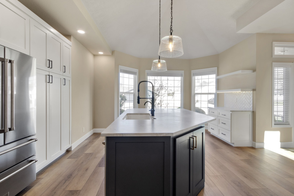Boise | Full Home Transitional Remodeling Project