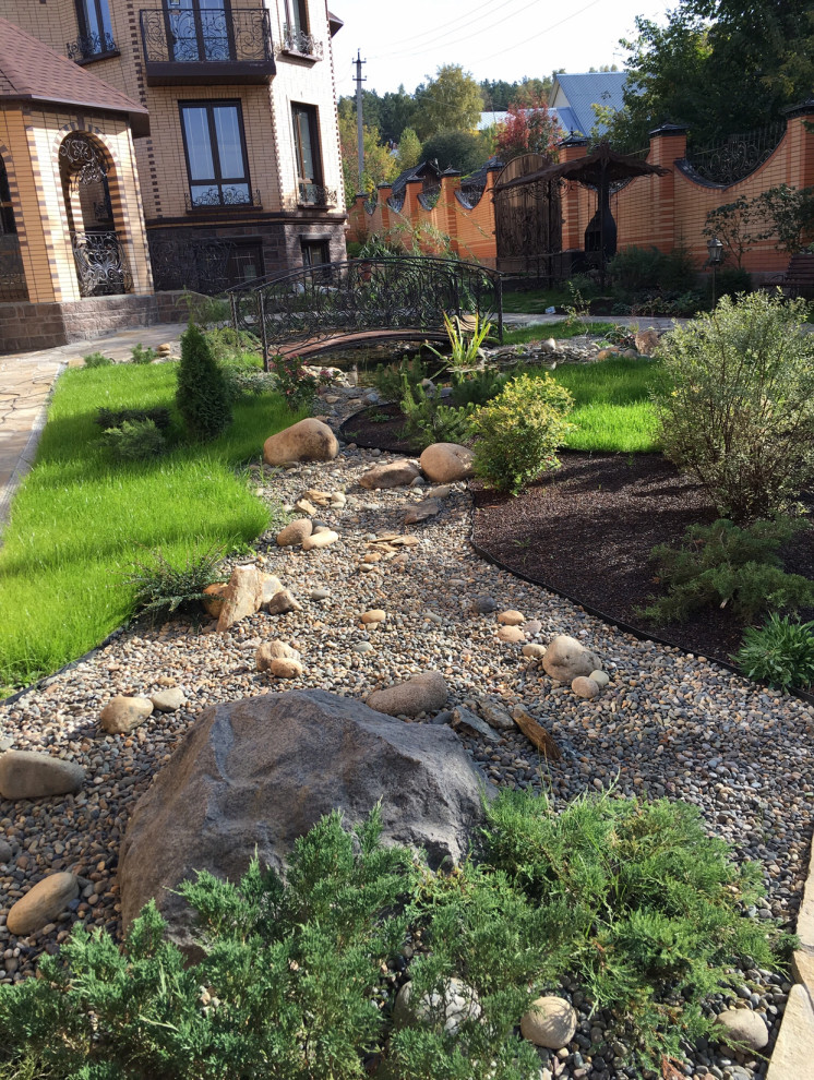 Ландшафтный дизайн участка 8,5 соток.