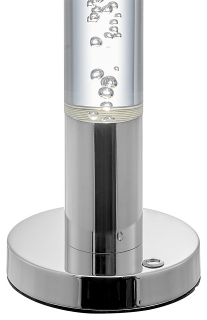 1 LED Light Acrylic Cylinder Table Lamp with Touch Switch - Modern ...