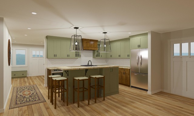 3D Renderings transitional