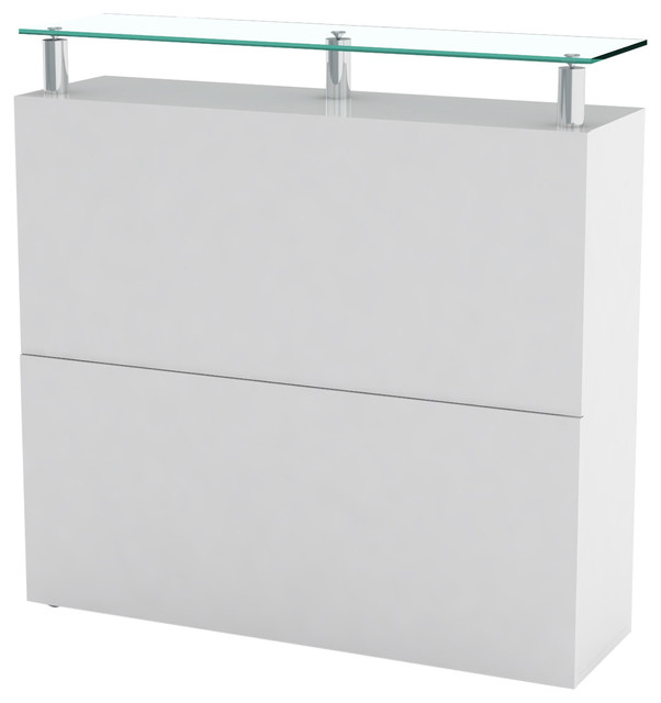 Kalava Shoe Storage Unit, White