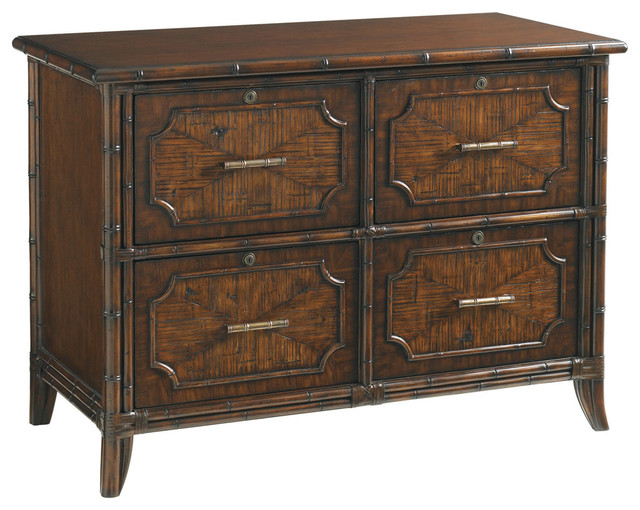 Lexington Bal Harbour, Laguna Beach Home Office Set Tropical Filing