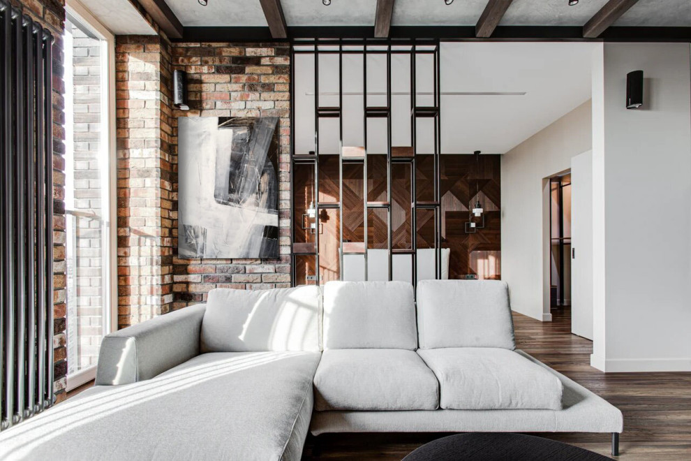 Дизайн интерьера однокомнатной квартиры в ЖК "Union Park"