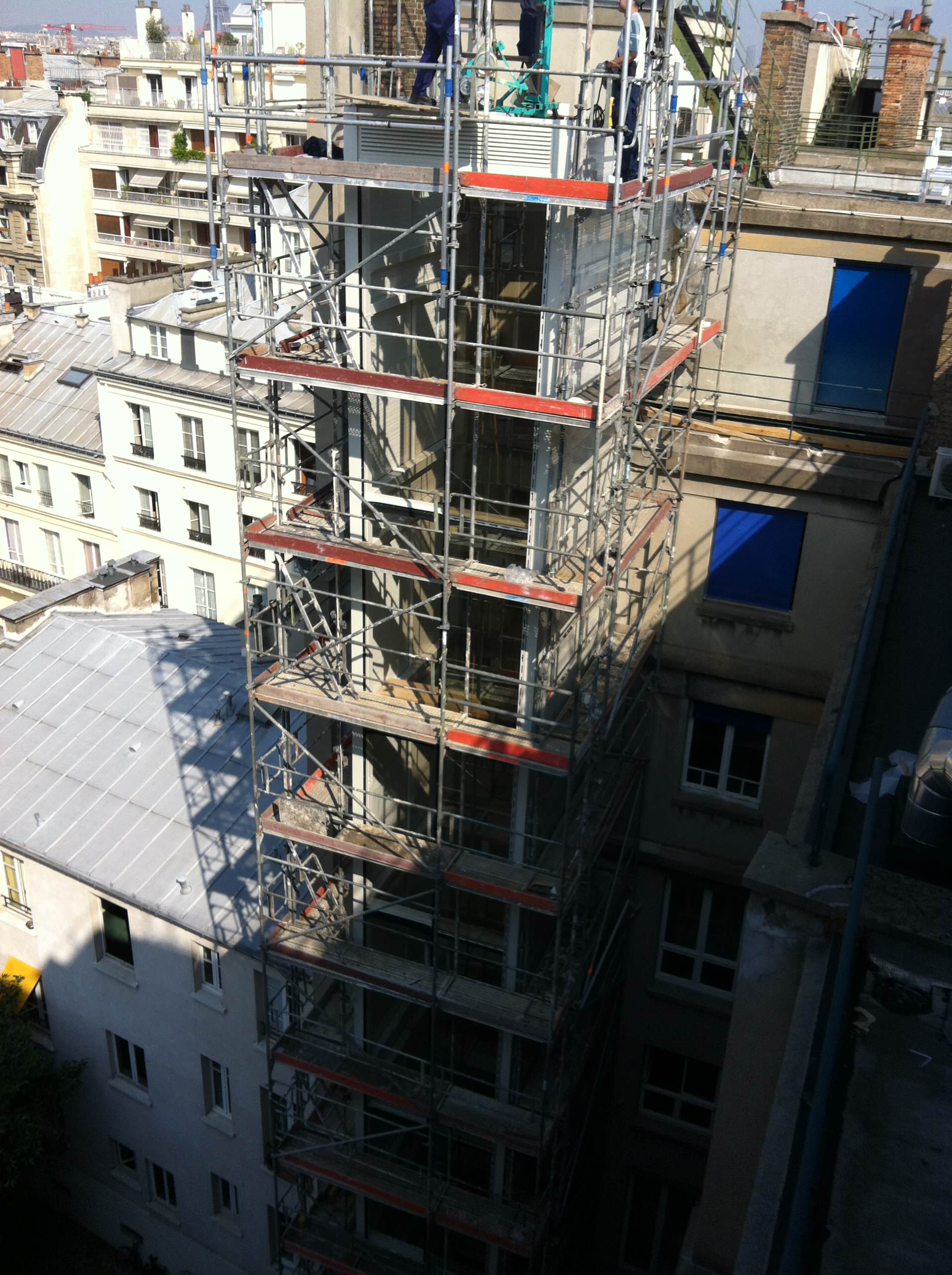 Projet création d'ascenseur