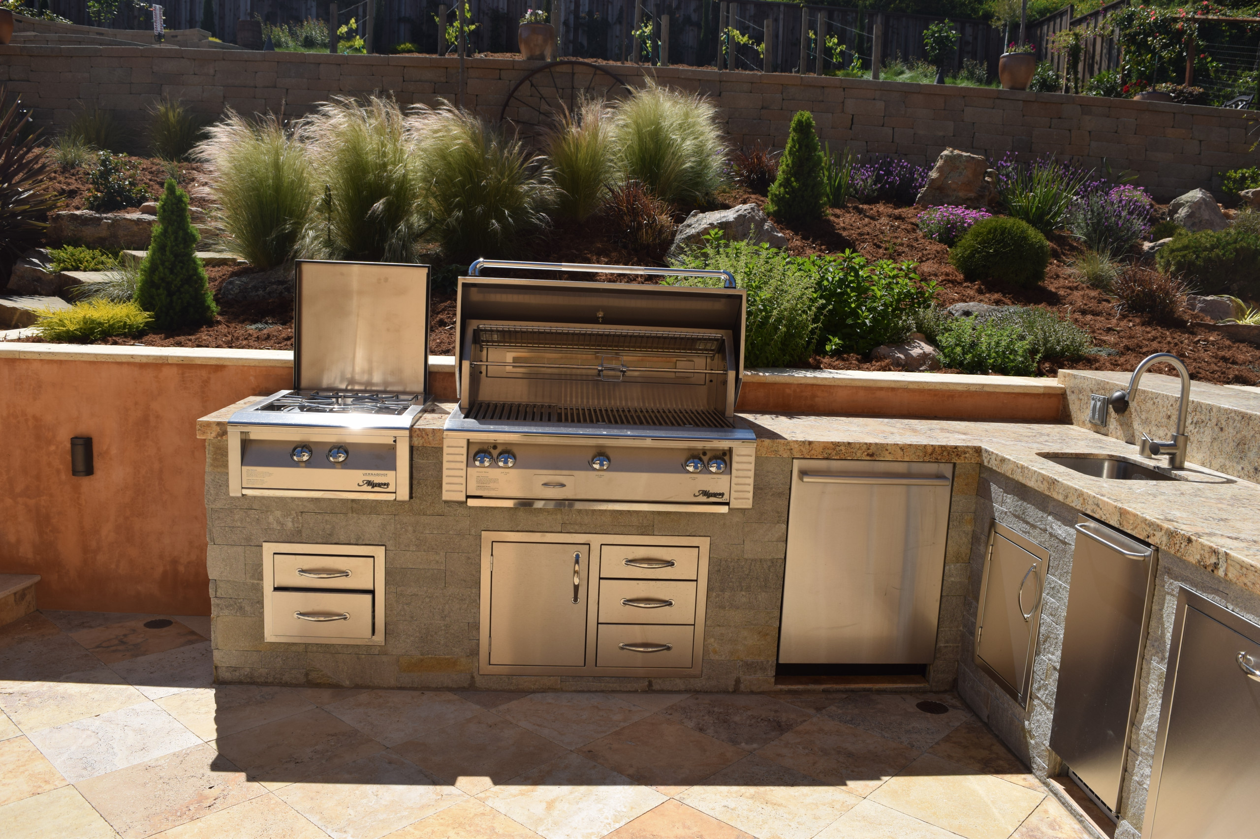 Mediterranean Backyard Transformation - Tiburon, CA