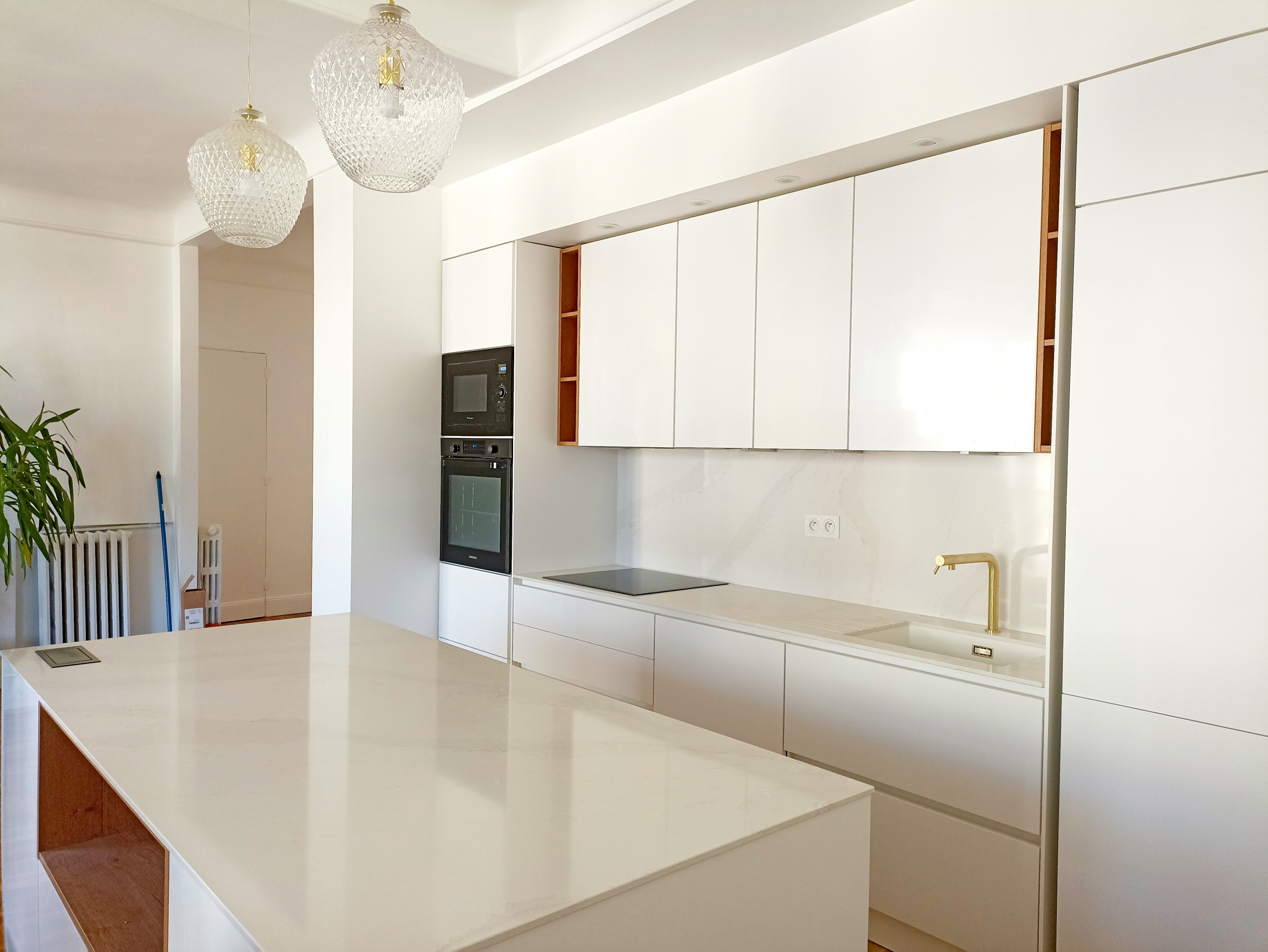 Projet rénovation complète et architecture d'intérieure  appartement familial