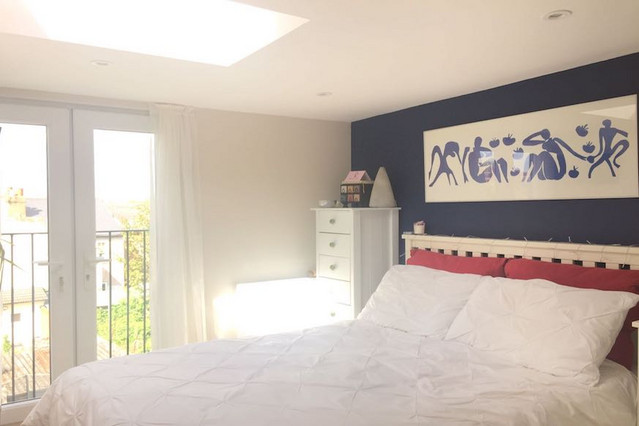 Wimbledon Loft contemporary-bedroom