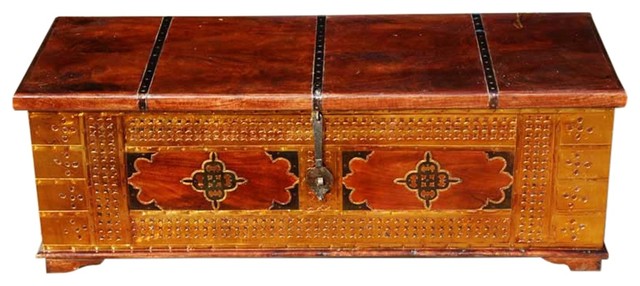 Unique Handmade Solid Wood Br Coffee Table Storage Chest Unique Handmade Solid Wood Br Coffee Table Storage Chest