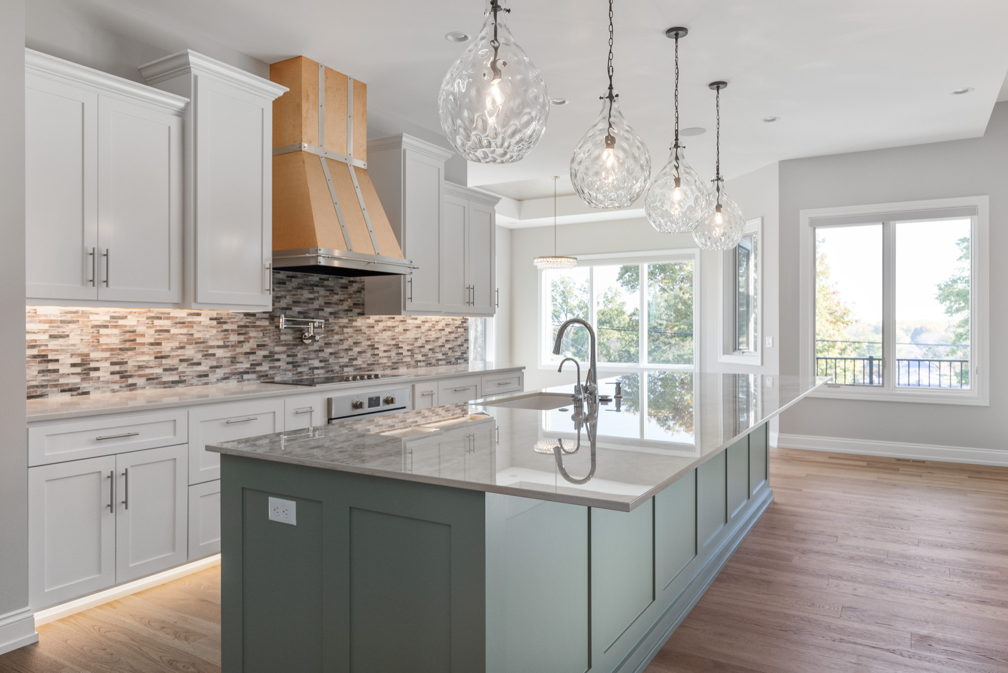 Craftsman + Transitional Custom Home