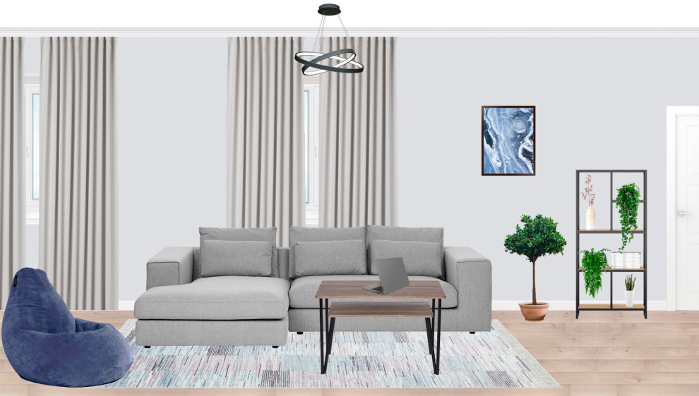 Коллажи гостиной