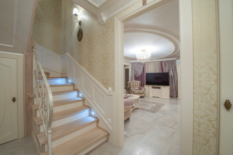 Двухуровневая квартира. Неоклассика (150 кв м).