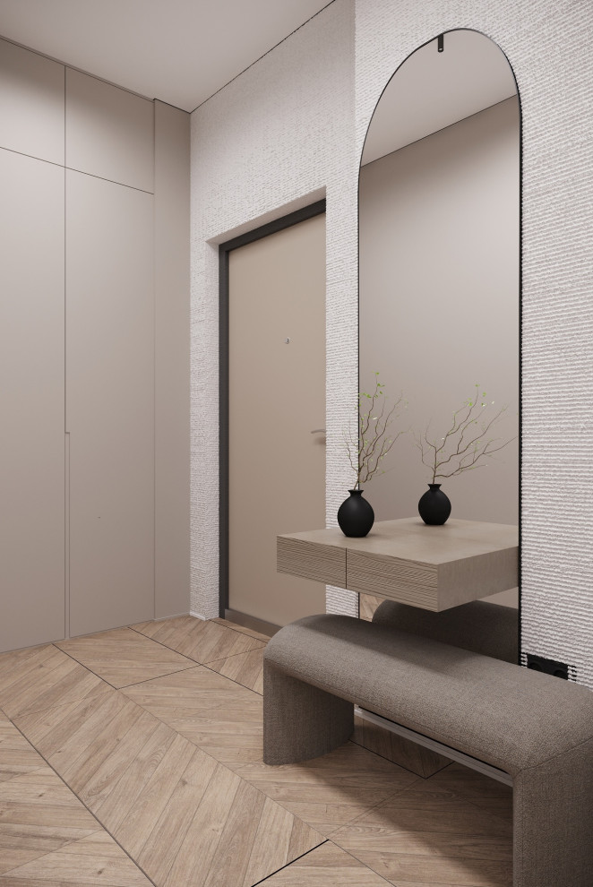 Светлый и чистый стильный интерьер для активной молодой семьи