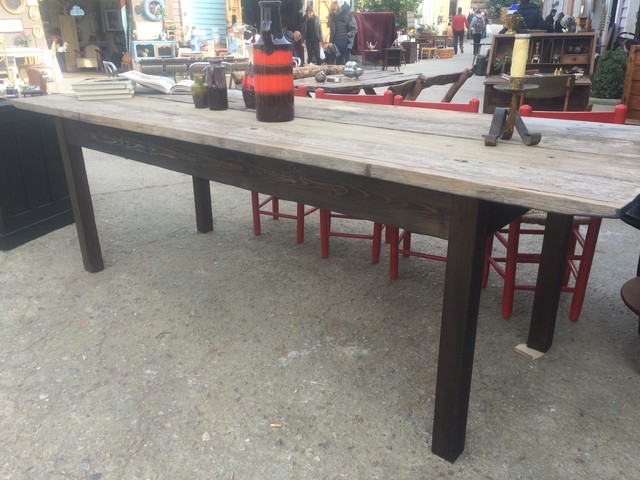 Fabricate a Large Dining Table Using Vintage, Reconstituted Wood