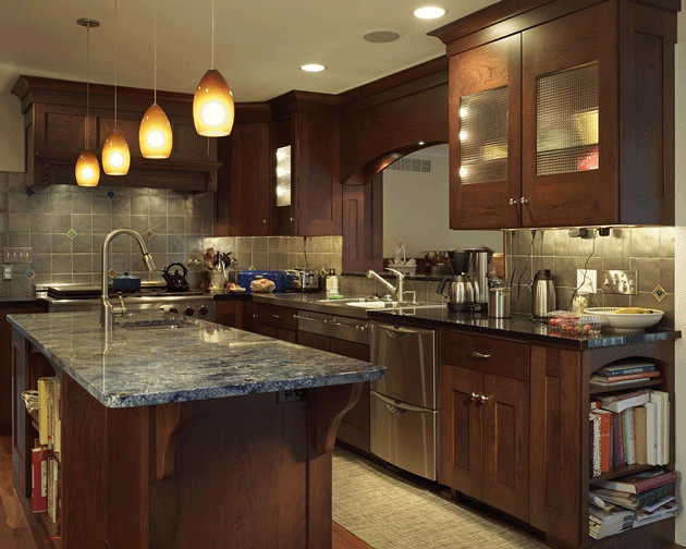 Inspiration for a transitional kitchen remodel in Philadelphia