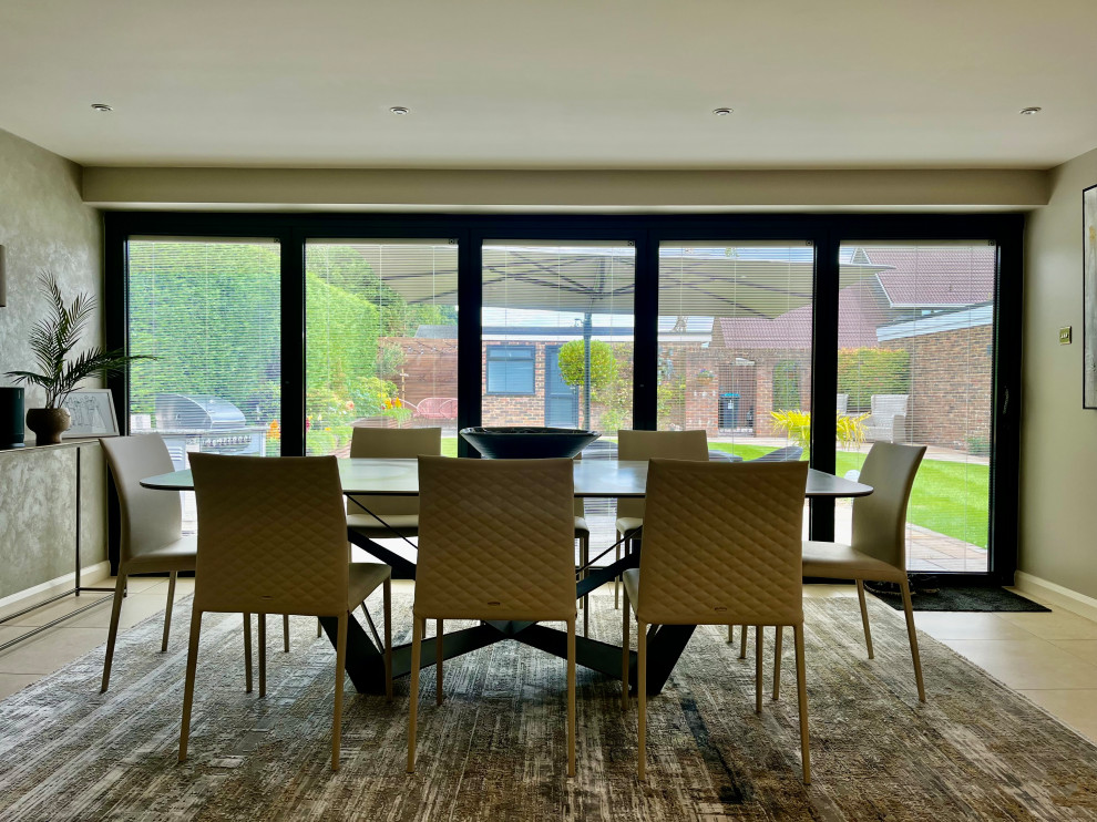 Modern Stylish Living Dining Room Space - Surrey