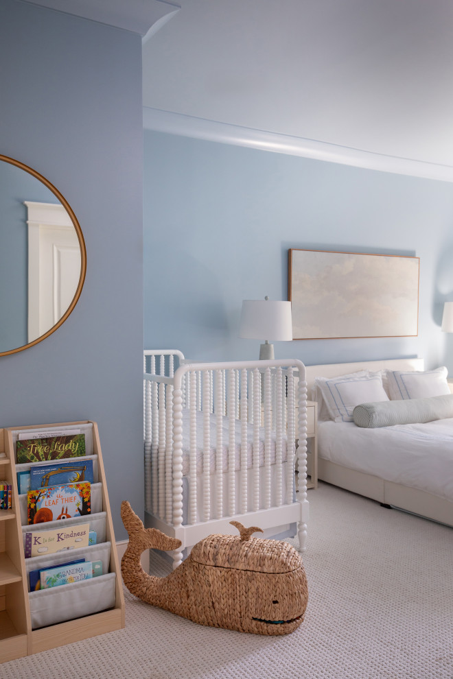 Nursery - coastal nursery idea in Raleigh