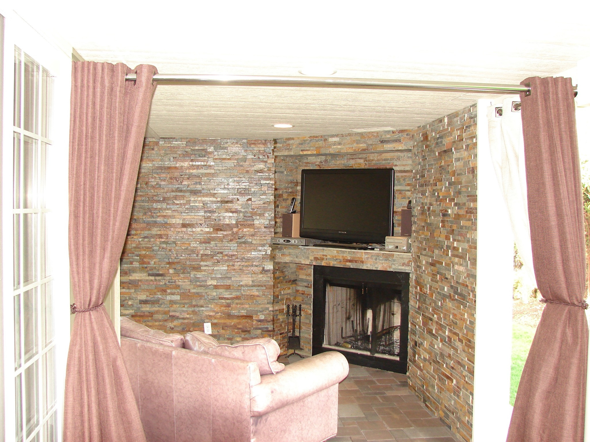 outdoor living space