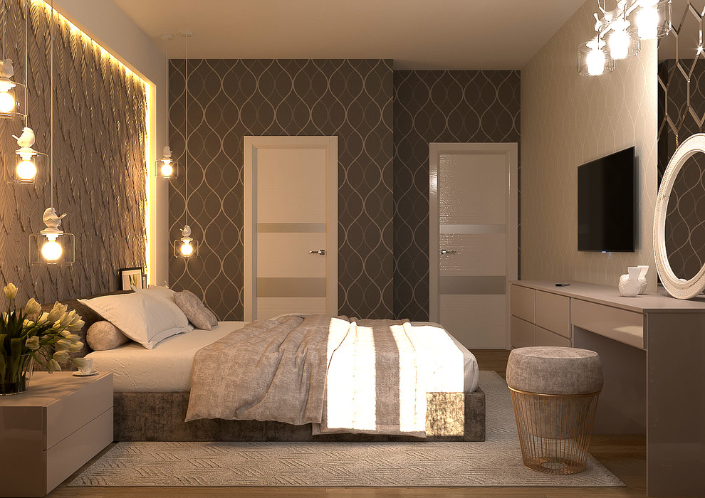 Варианты дизайн-проекта квартира, г. Уфа