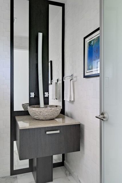 Miami Beach Dream modern-gaestetoilette