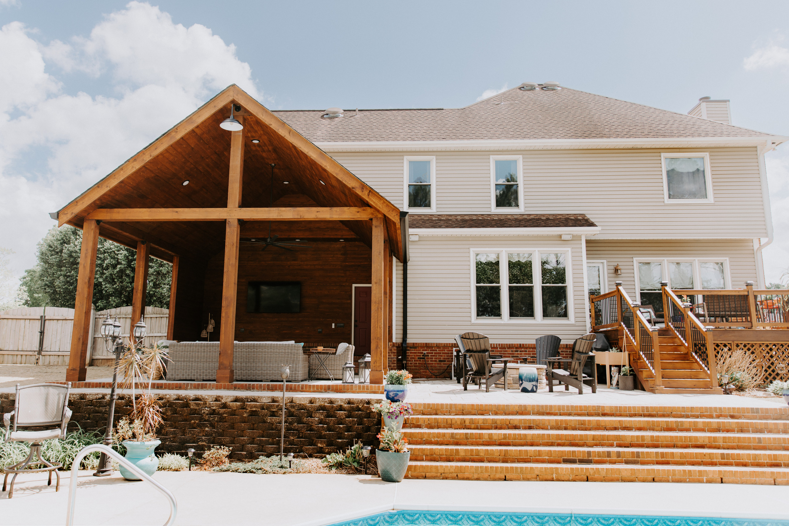 Outside Patio Remodel