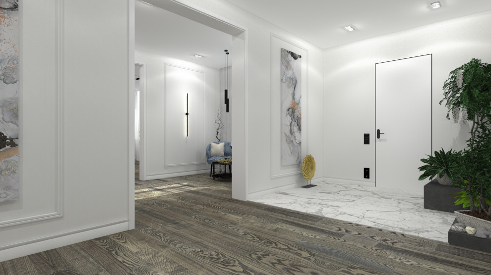 ДОМ В РОСЛАВЛЕ В СИНИХ ОТТЕНКАХ