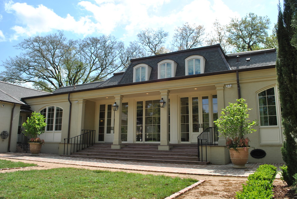 This is an example of a traditional exterior in New Orleans.