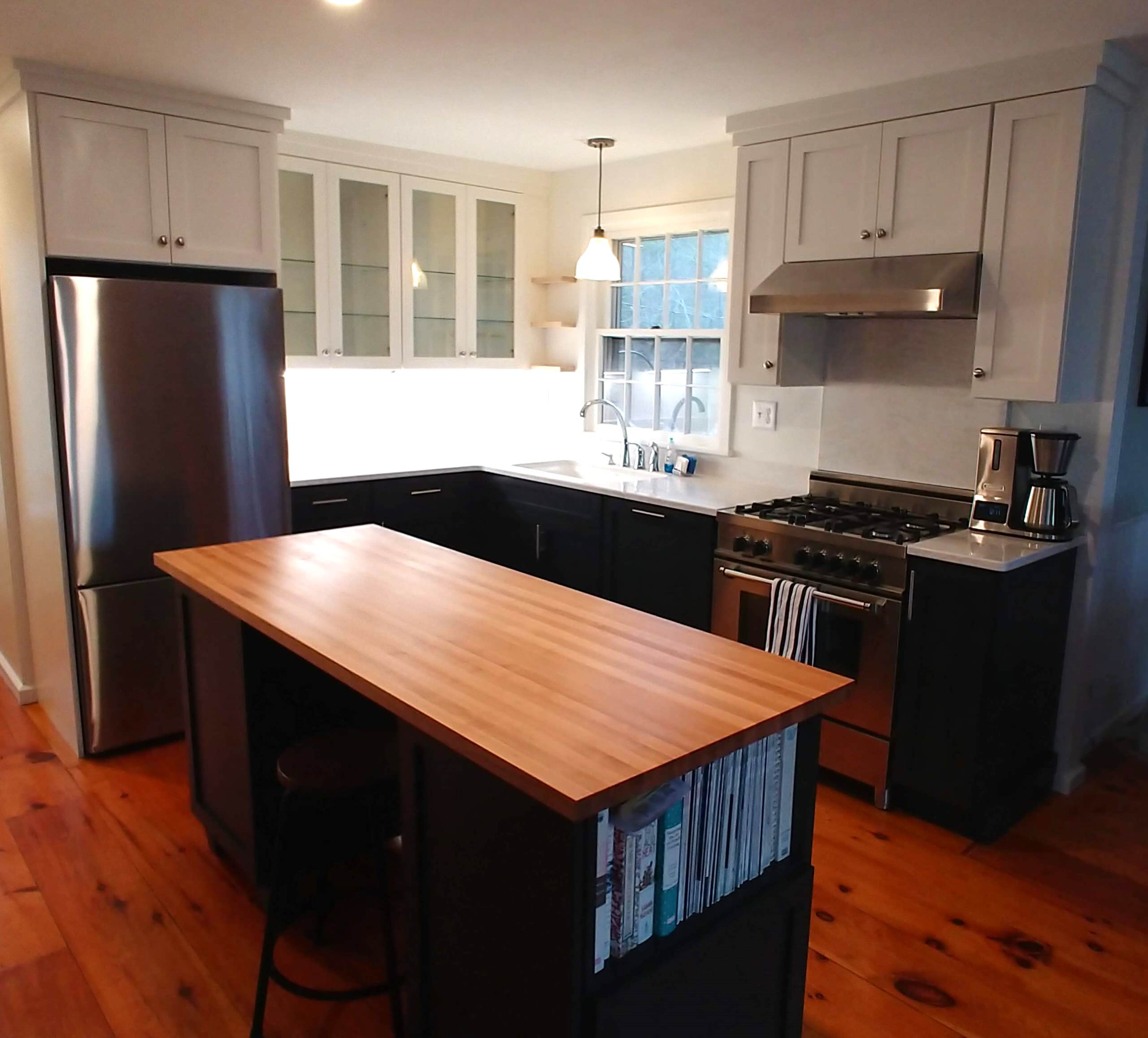 Custom Butcher Block Island
