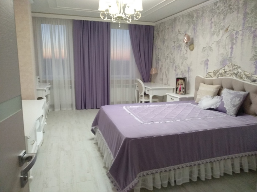 Текстильное оформление 3-х  квартиры