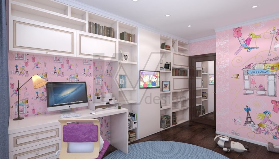 Дизайн трехкомнатной квартиры в ЖК Царицыно