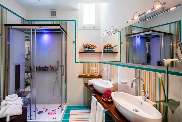 Hotel Pellegrino - Bagno traditional-bathroom