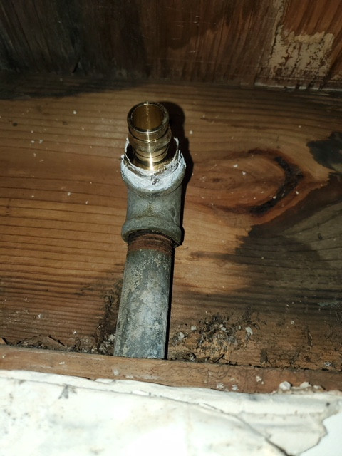 Water Line (ruptured) Replaced