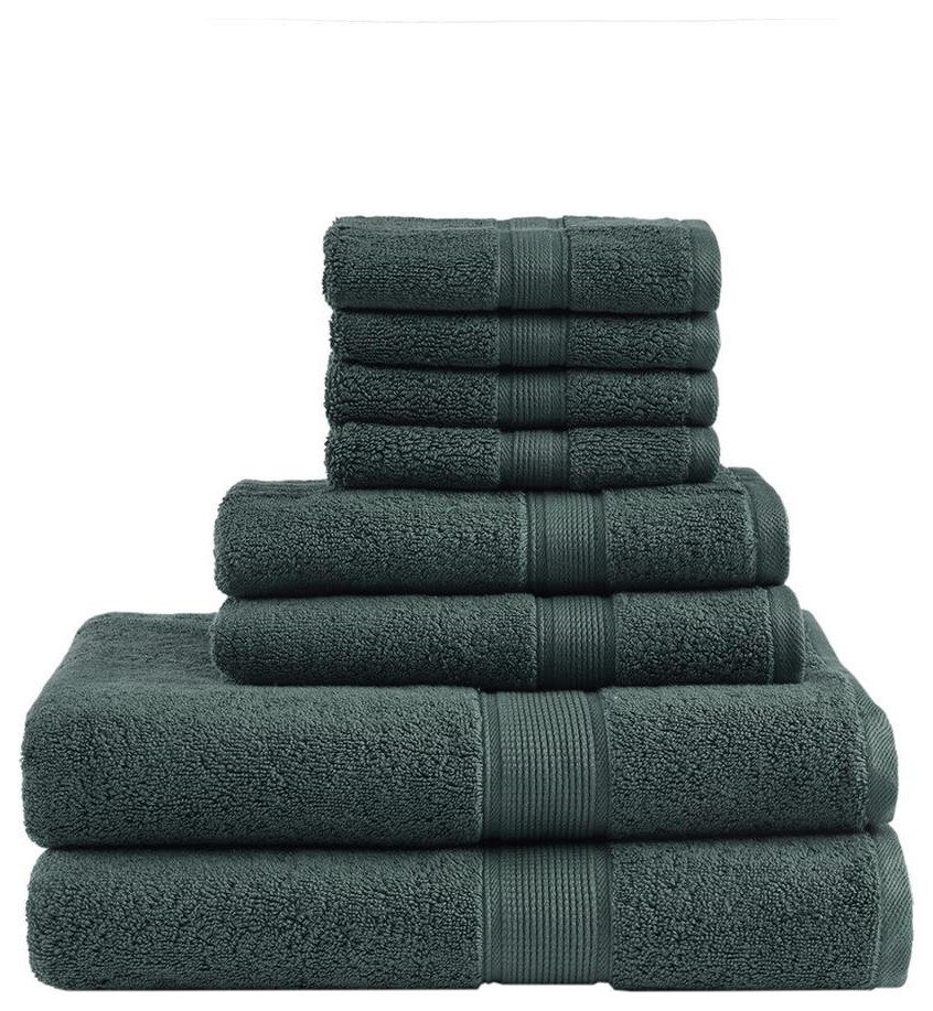 100% Cotton 8 Pcs Towel Set, MPS73-423