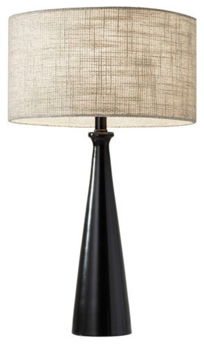 Adesso 1517 Linda 1 Light 21 2 H Table Lamp Transitional Lamps By Buildcom Houzz Table Lamp Transitional Lamps, Adesso Linda Table Lamp
