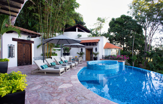 Casa Sue&ntilde;os del Mar mediterraneen-piscine