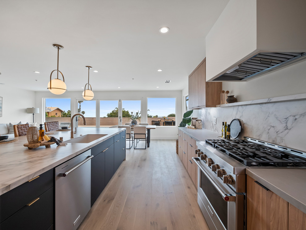Complete home remodel in San Clemente Modern Kitchen Orange