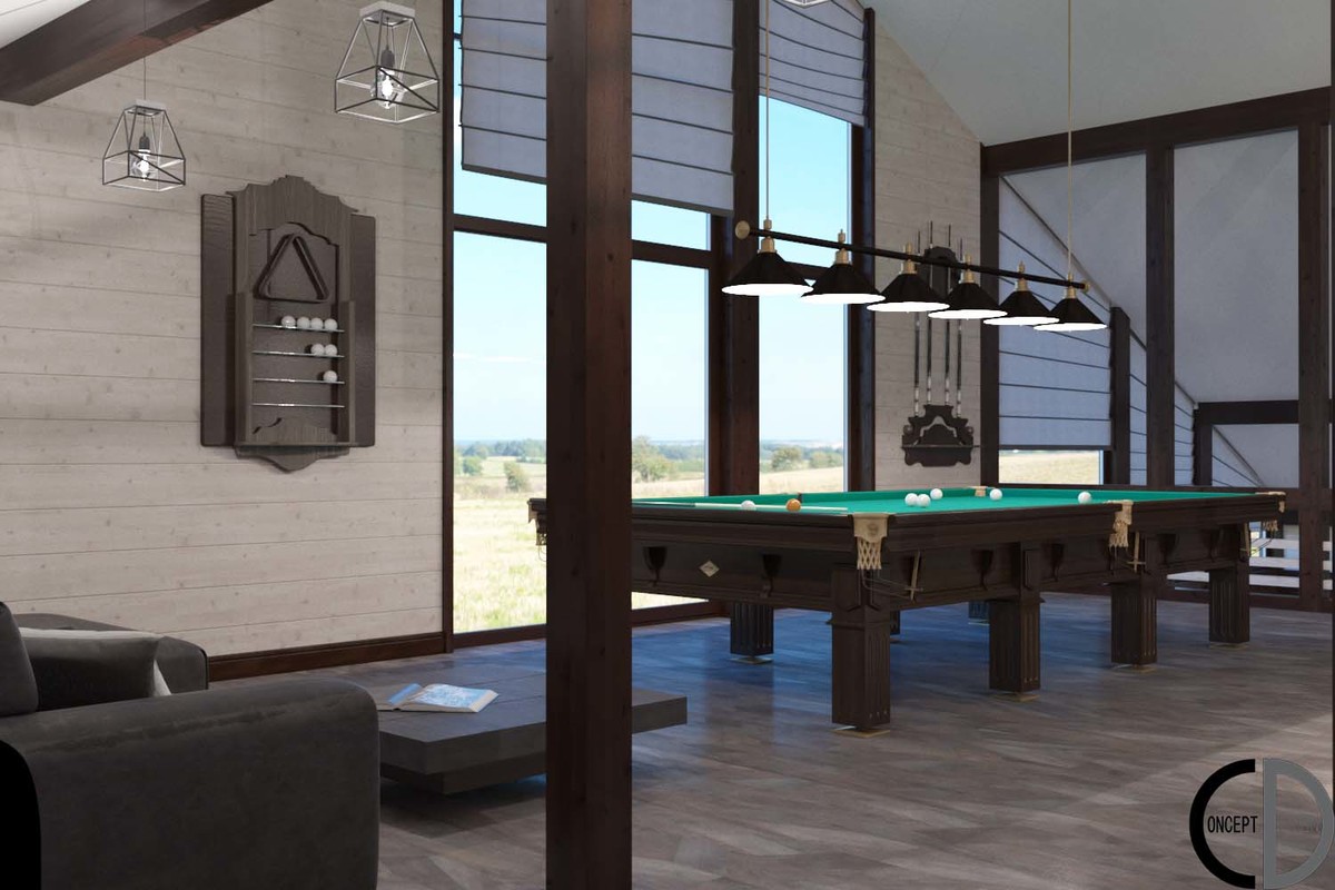 Загородный дом на природе