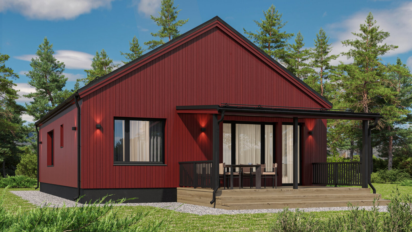 Дом в шведском стиле за 2.5 месяца