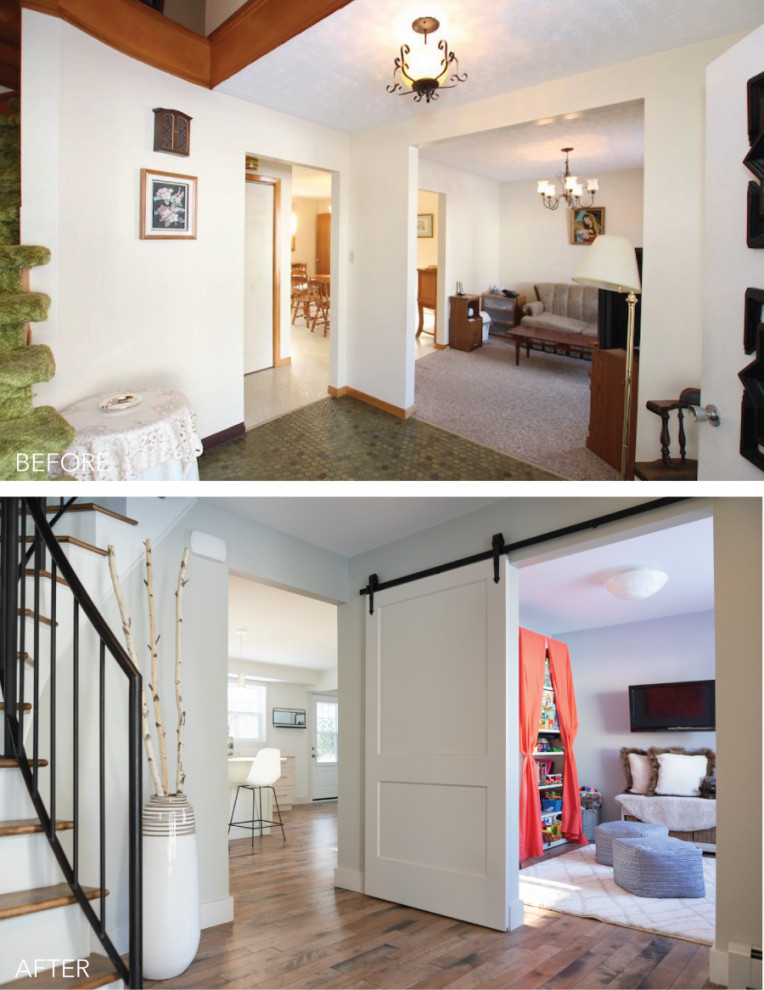 Entryway - scandinavian entryway idea