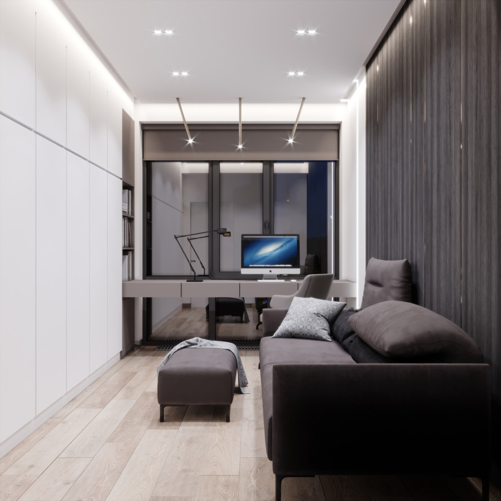 Дизайн интерьера квартиры 120 кв.м. в ЖК "Плазма"