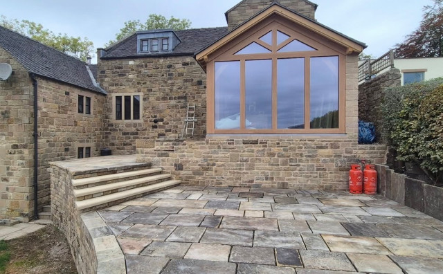 Sun Room Extension Cromford klassisk-fasad