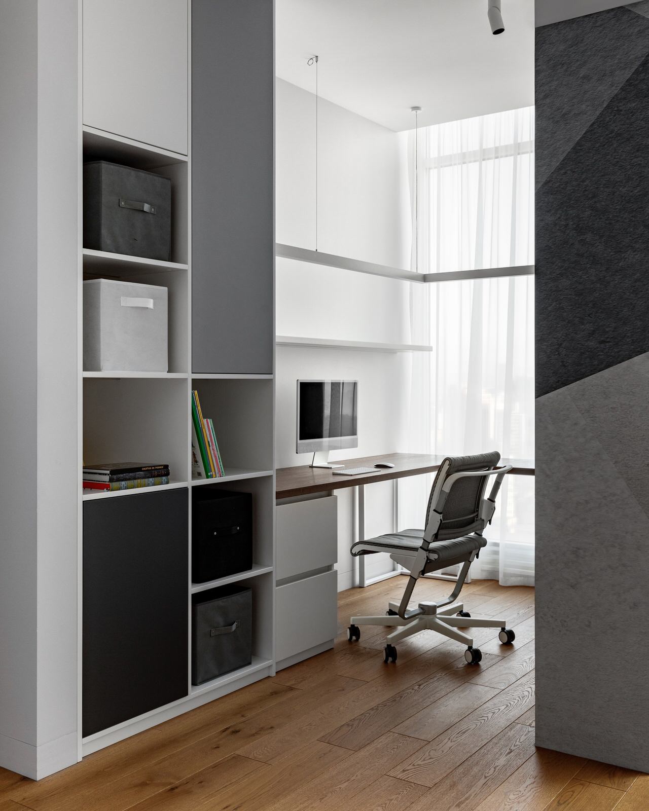 Реализованный дизайн-проект квартиры в ЖК "Высота"