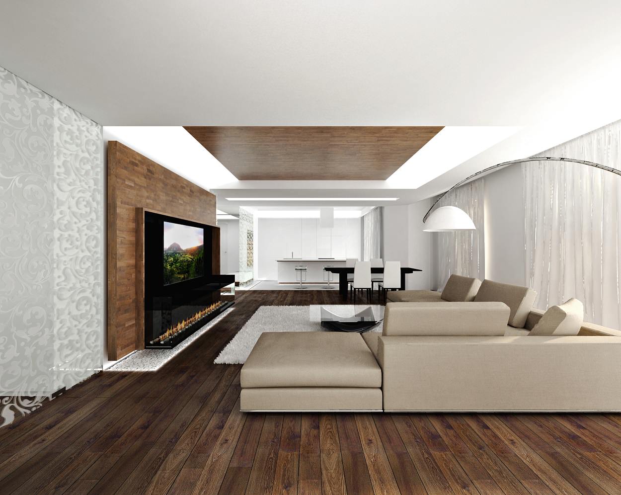 3D проект квартиры на Машиностроения