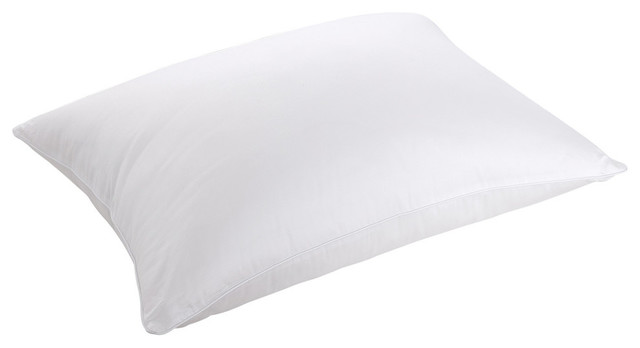 Cottonpure Feather Cotton Filled Bed Pillow 500tc Cotton Cover