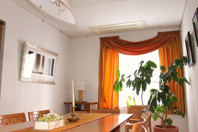 modern oriental atmosphere eclectique-salle-a-manger
