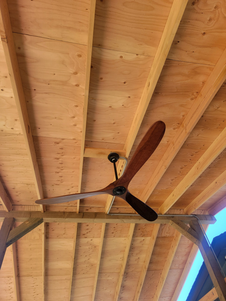 15 x 22 Deck With peaked 40x16 cover