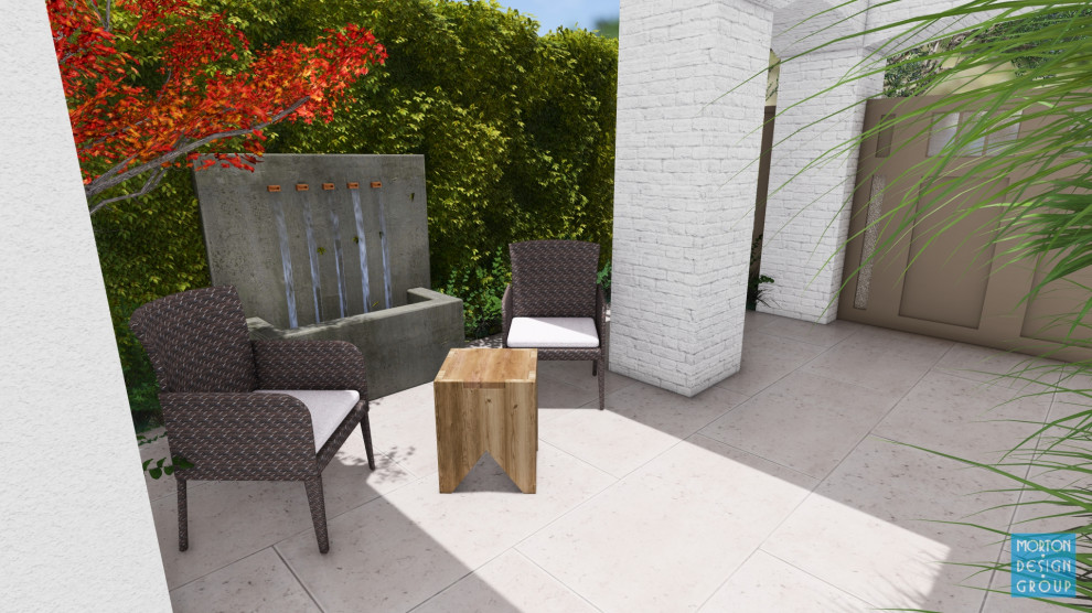 Garrett - Contemporary Yard Remodel - Laguna Niguel, CA.