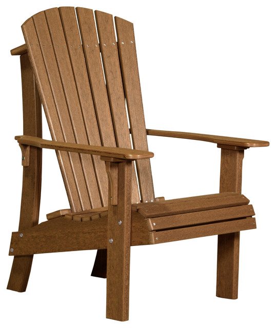 Outdoor Poly Royal Adirondack Chair, Luxcraft Outdoor Furniture