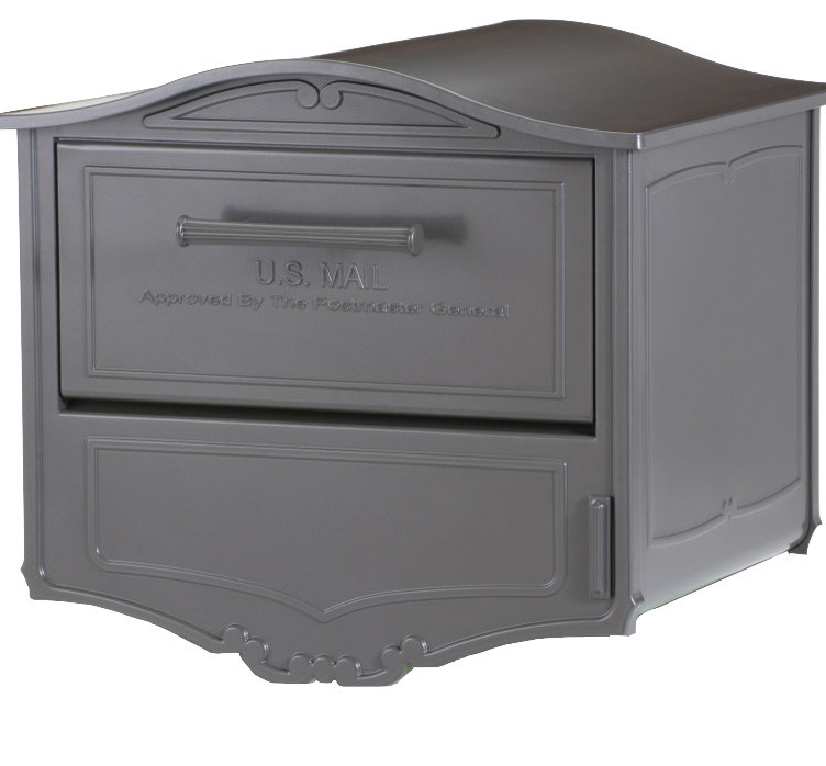 Geneva Locking Post Mount Mailbox Traditional Mailboxes by Architectural Mailboxes
